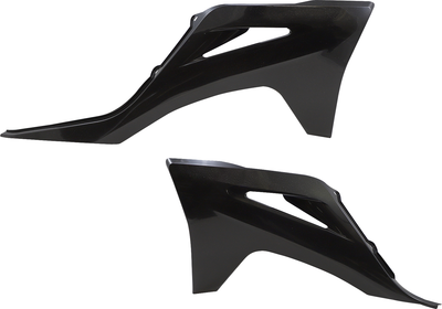 ACERBIS Radiator Shrouds - Black/Metallic - Gas Gas - EC/EX/MC - '21-'23 2872737440