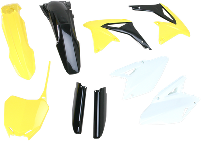 ACERBIS Full Body Kit - '13 OEM Yellow/Black/White - Suzuki - RMZ '10-'18 2198033914