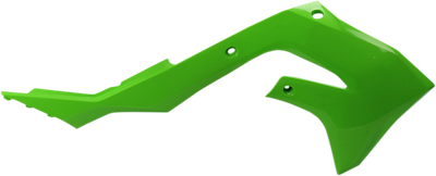 ACERBIS Radiator Shrouds - Green - Kawasaki - KX '19-'24 2736300006