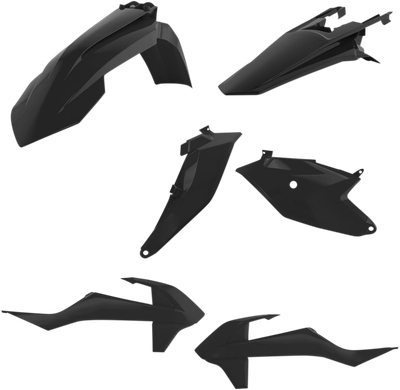 ACERBIS Standard Body Kit - Black - Gas Gas | Husqvarna | KTM 2686010001