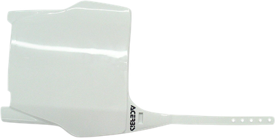 ACERBIS Front Number Plate - White 2042210002