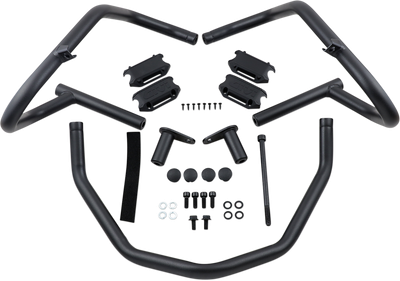 GIVI Engine Guards - Matte Black - Kawasaki - Versys '17-'26 TN4121