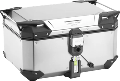 GIVI Outback Evo Top Case - 58 Liter - Silver OBKEV58A