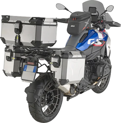 GIVI Outback Evo Top Case - 58 Liter - Silver OBKEV58A