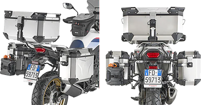 GIVI Pannier Holder - Side Case Hardware - Silver PLO1201CAM