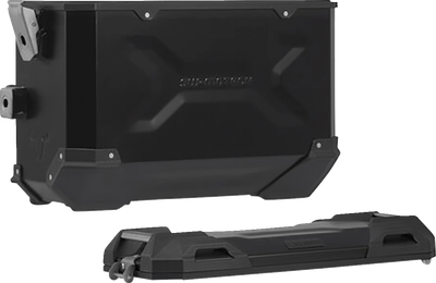 SW-MOTECH TRAX ADV Aluminum Case System - Black - Suzuki V-Strom 1050 DE '23-'24 KFT.05.965.70000/B