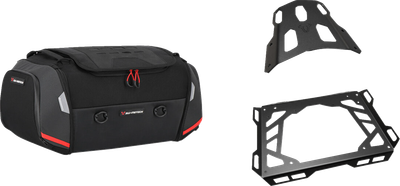 SW-MOTECH Rackpack Tail Bag System - Black - Kawasaki Ninja 650/Z650 '16-'26 GPT.08.866.30000