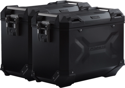 SW-MOTECH TRAX ADV Aluminum Case System - Black - Honda NC750 X '20-'24 KFT.01.841.70100/B