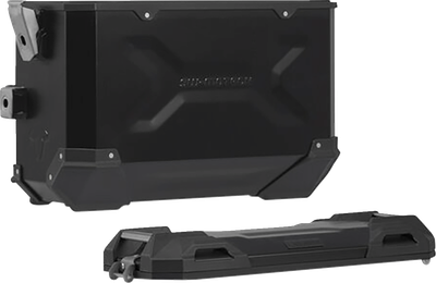 SW-MOTECH TRAX ADV Aluminum Case System - Black - Honda CB/CBR/NX 500 '13-'24 KFT.01.400.70101/B