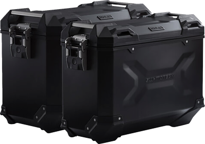 SW-MOTECH TRAX ADV Aluminum Case System - Black - KTM Adventure 790/890/SMT 890 '19-'24 KFT.04.521.70001/B