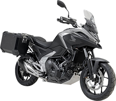 SW-MOTECH TRAX ADV Aluminum Case System - Black - Honda NC750X '20-'24 KFT.01.841.70000/B