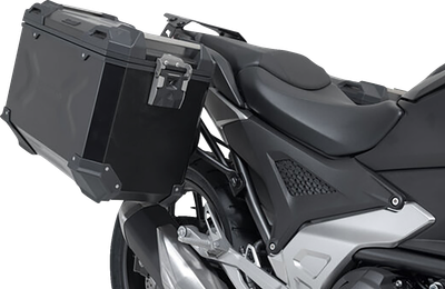 SW-MOTECH TRAX ADV Aluminum Case System - Black - Honda NC750X '20-'24 KFT.01.841.70000/B