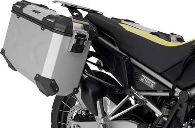 SW-MOTECH TRAX ADV Aluminum Case System - Silver - Aprilia Tuareg 660 '22-'25 KFT.13.849.70000/S