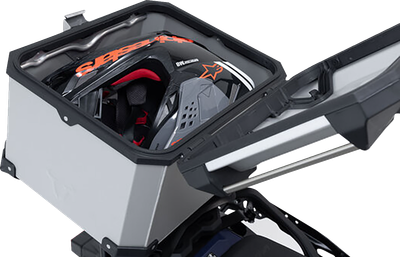 SW-MOTECH TRAX ADV Top Case System - Silver - BMW R1200/R1250 '14-'24 GPT.07.573.70000/S