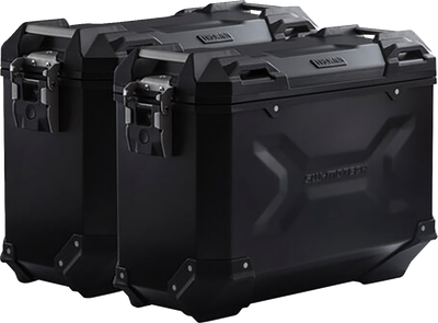 SW-MOTECH TRAX ADV Aluminum Case System - Black - BMW F 900 '20-'24 KFT.07.949.70000/B
