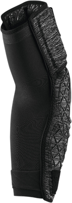 100% Surpass Elbow Guards - Heather Gray/Black - Medium 70008-00006