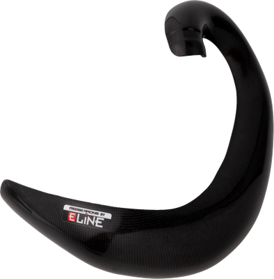 MOOSE OFFROAD Pipe Guard - for Pro Circuit Exhaust - Carbon Fiber MPG25024PC
