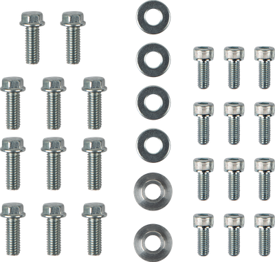 MOOSE OFFROAD Billet Radiator Guards - Silver - Beta 12-4024