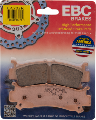 EBC Sintered "R" Brake Pads FA702R