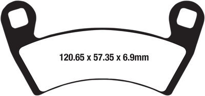 EBC Sintered "R" Brake Pads FA656R