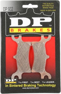 DP BRAKES Sintered Brake Pads - Polaris DP932