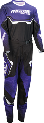 Purple/Black/White