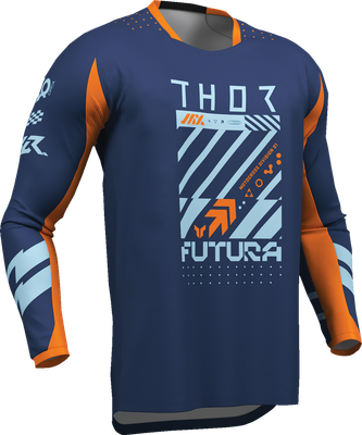 Orange/Navy