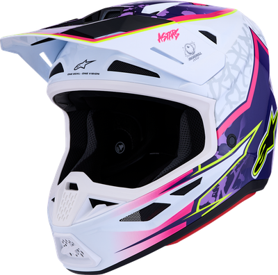 Purple/Pink/White