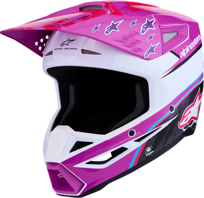 Purple/White/Black/Pink Fluo