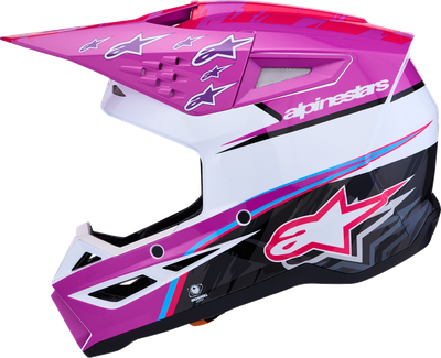Purple/White/Black/Pink Fluo