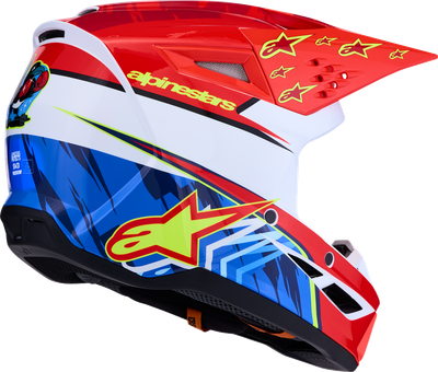 Red Fluo/White/Blue/Yellow Fluo