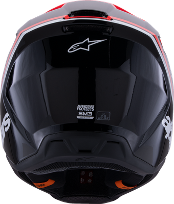 Gloss Black/Red Fluo/White