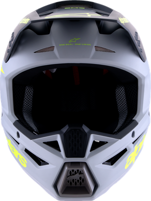 Matte Gray/Black/Yellow Fluo