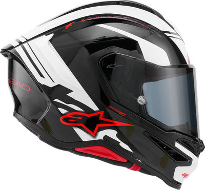 Gloss Black/White/Red
