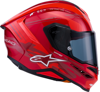 Gloss Red/White