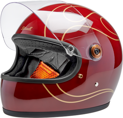 Flames Garnet Red