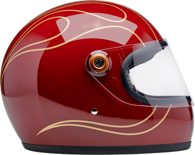 Flames Garnet Red
