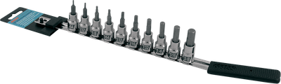 CRUZTOOLS Socket Bit Set - Hex - Inch IN38HBS