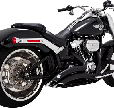 Vance & Hines Big Radius 2-into-2 exhaust system 46380 in Black, view 4