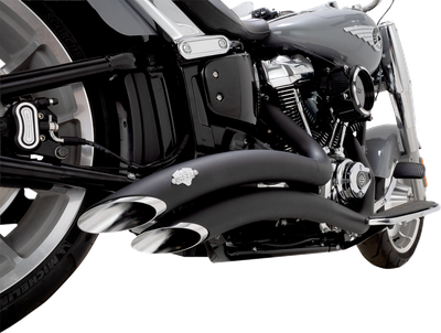 Vance & Hines Big Radius 2-into-2 exhaust system 46380 in Black, view 5