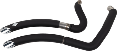 Vance & Hines Big Radius 2-into-2 exhaust system 46380 in Black, view 10