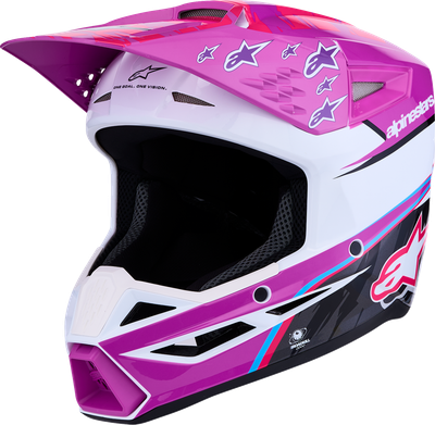 Purple/White/Black/Pink Fluo