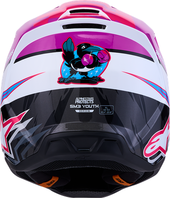 Purple/White/Black/Pink Fluo