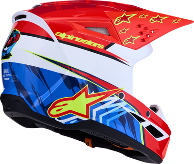 Red Fluo/White/Blue/Yellow Fluo