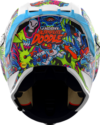 Icon Ultraflite Helmet - Doodle 3 - MIPS