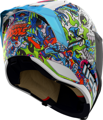 Icon Ultraflite Helmet - Doodle 3 - MIPS