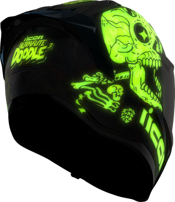 Icon Ultraflite Helmet - Doodle 3 - MIPS