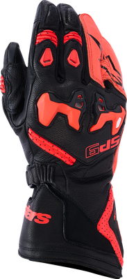 Black/Fluo Red