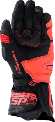 Black/Fluo Red
