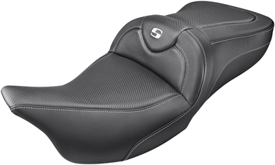 SADDLEMEN Roadsofa™ Seat - Carbon Fiber - without Backrest - FL '08-'24 808-07B-185